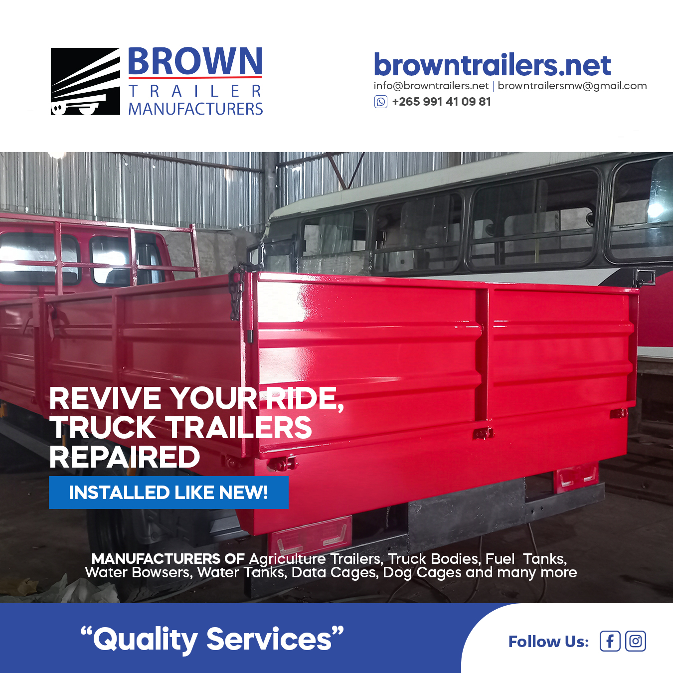 Brown Trailers